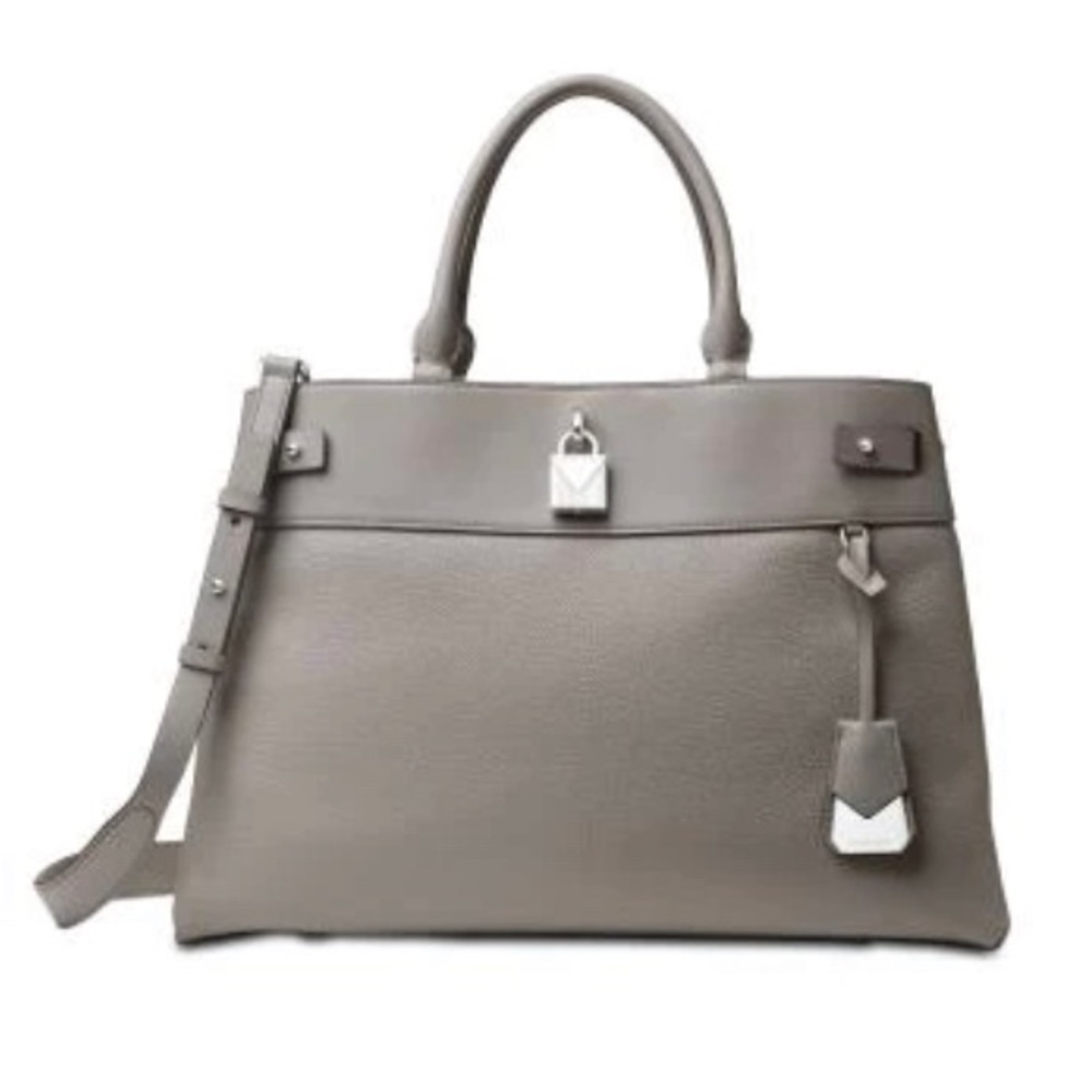 TEMPORARY PRICE DROP! 
Michael Kors Gramercy LG leather satchel Bag only